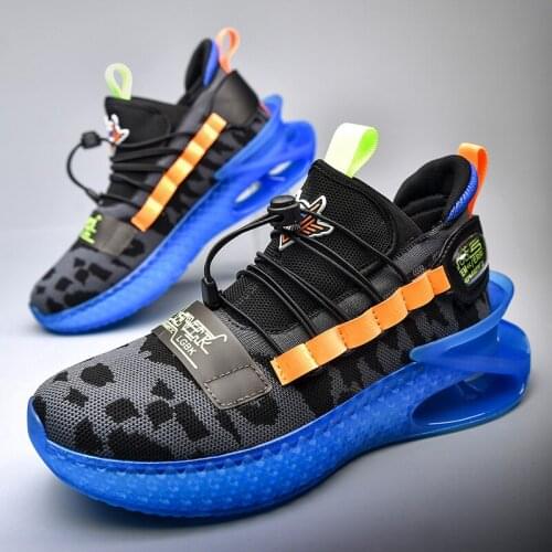 New Arrivals Men Blade Sneakers Breathable Casual Shoes Trendy Antiskid Damping Shoes Outdoor Training Sports Shoes Zapatillas