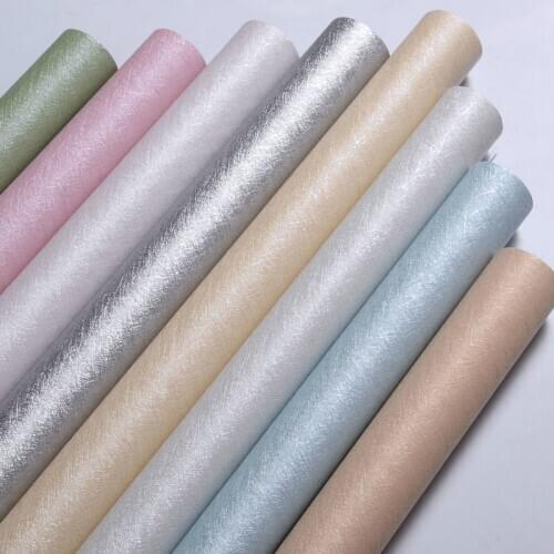 Solid Color Wallpapers Self Adhesive Living Bedroom Children Room Home Decor Furniture Wardrobe Renovation Vinyl Film In Rolls