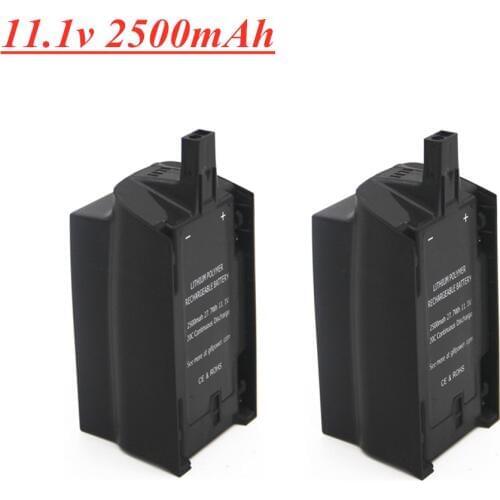 Original Battery 11.1V 2500mAh For Parrot Bebop Drone 3.0 Quadcopter Parts Upgrade 11.1v Replacement Lipo Battery 1pcs to 10pcs