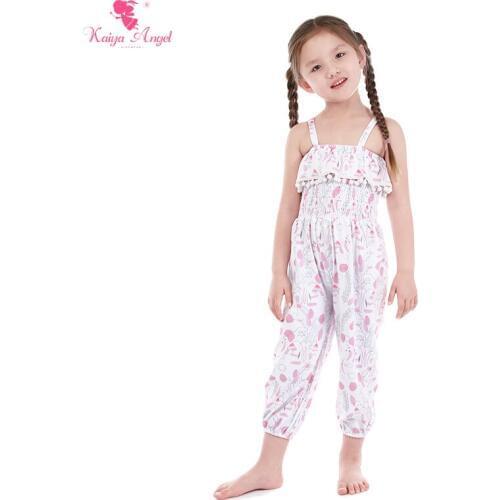 Kaiya Angel Baby Girls Pink Dandelion Flower Dress 2018 Summer Toddler Summer Elegant Wedding Party Clothing Factory Wholesale