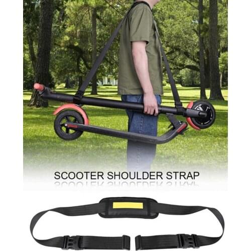 Balance Bike Shoulder Strap Adjustable Portable Scooter Strap Beach Chair Carry Strap Carry Handle for Traveling Bicycle Tools