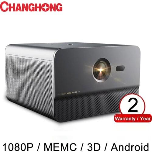 Changhong C300 M3000 1080P Projector Home Theater Wifi Smart Phone 3D Projector 800 ANSI Lumens with Android TV Video Beamer