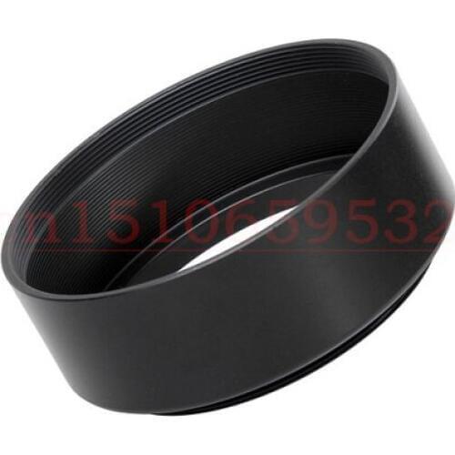 37 40.5 43 46mm Standard Lens Hood Metal Lens Hood for 37 40.5 43 46mm Lens DSLR Camera