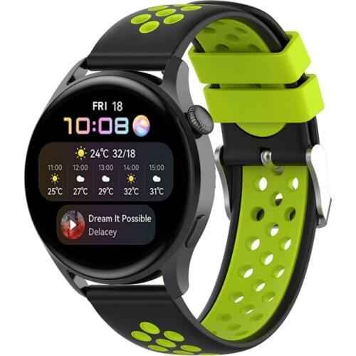 Universal 18mm 20mm 22mm Width Silicone Watch Band Replacement for Samsung/huawei/xiaomi/huami/POLAR