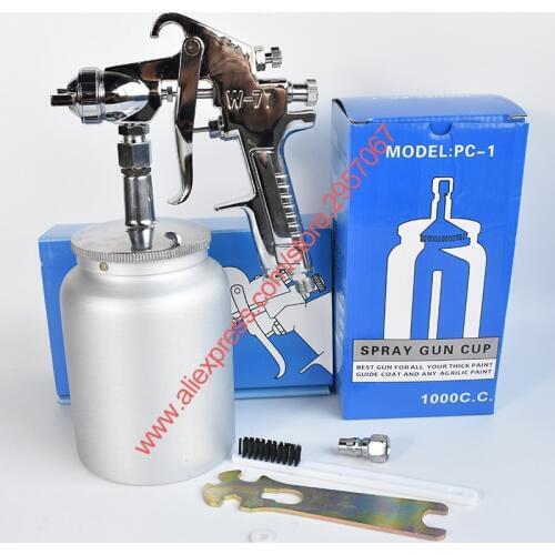 W-77 Pneumatic Spray Gun 2.0/2.5/3.0mm Caliber Nozzle Car / Furniture Spraying Tool for Car DIY Craft Projects / Paint Sprayer