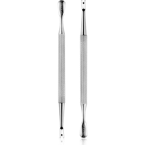 1pcs stainless steel nail cuticle pusher nail art push UV Gel manicure remover pedicure tool Dead Skin Removal nail clean tools