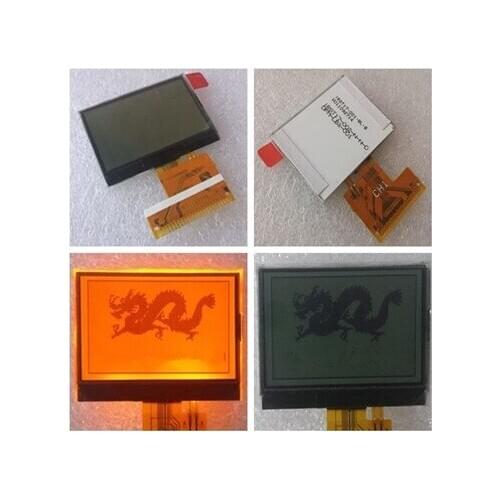 23PIN COG FSTN 12864LCD Screen ST7567 Drive IC 8Bit Parallel Interface (Amber Gold LED Backlight)