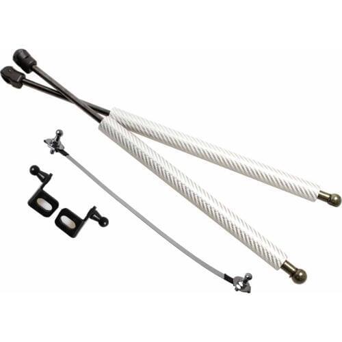 Bonnet Modify Gas Struts Shock for Buick Excelle 2004-2017 Absorber Carbon Fiber Lift Support Damper