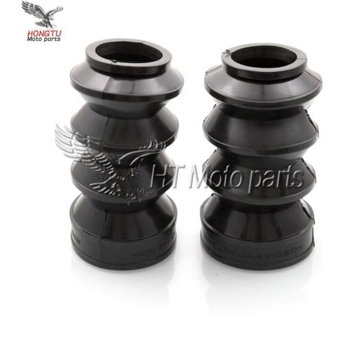 Motorcycle Front Forks Shock absorption Boots Dust Cover Protection Gaiters Sleeves For Harley XL 883 1200N/C/L XL883 XL1200 X48