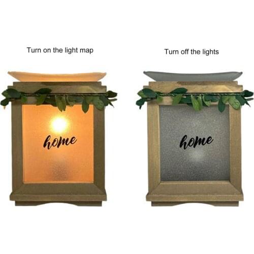 Home Aroma Electric Wax Melt Burner Lamp Night Light Wax Warmer Light Wax Melt Warmer For Home Bedroom Melting Wax Lamp