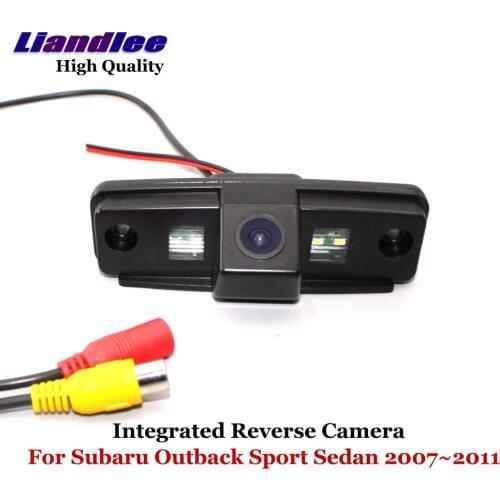 Liandlee Car Backup Parking Camera For Subaru Outback Sport Sedan 4D 2007~2011 Rear View Rearview Reverse Camera / Integrated HD