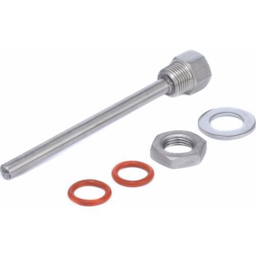 Mayitr 6'' Inch Kettle Thermowell Kit + 1/2'' Install Fastening For Homebrew Beer Pipe Fittings Tools High Quality