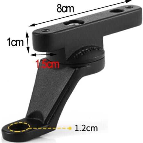 New Motowolf Universal Fit Motorcycle Rearview Mirror Rotatable Extension Brackets Holders