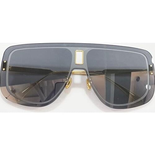 Retro Rimless Sunglasses Women Fashion UV400 Brand Designer Square Sun Glasses Vintage Lentes De Sol Mujer