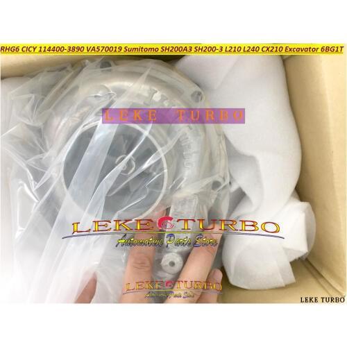 RHG6 CICY 114400-3890 1144003890 1-14400-3890 VA570019 Original Turbo For SUMITOMO SH200-3 L210 L240 CX210 Excavator 6BG1 6BG1T