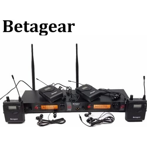 Betagear SR2050 IEM 4 Receivers in ear stage system monitor BT2050 earphone stage monitor iem monitoring system for preformance