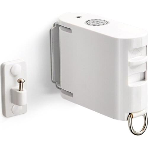 Clothesline Clothes Line Punch-free Drying Rope Clothes Hanger Drying Rack Indoor Wall Mounted Adjustable Telescopic Clothesline