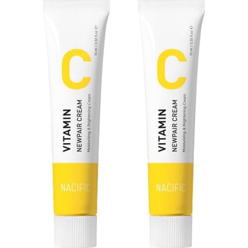 [1+1] Vitamin C Newpair Cream - Nacific, solve dull skin problem brightening soothing moisturizer Whitening skin Korea cosmetic