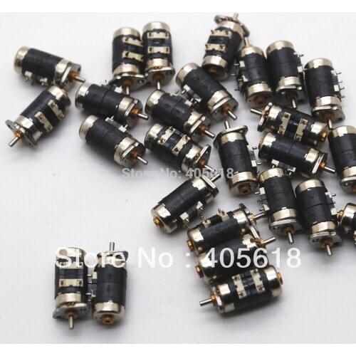 20PCS 4 Wire 2 Phase Miniature stepper motor D6mm x H11mm