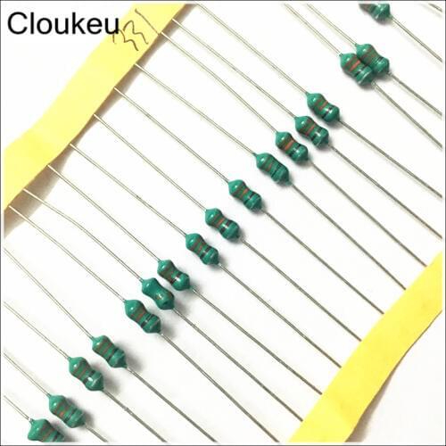 20Pcs 1/4w 330uH 331 Color ring inductance Inductor 0307 330uH 331K