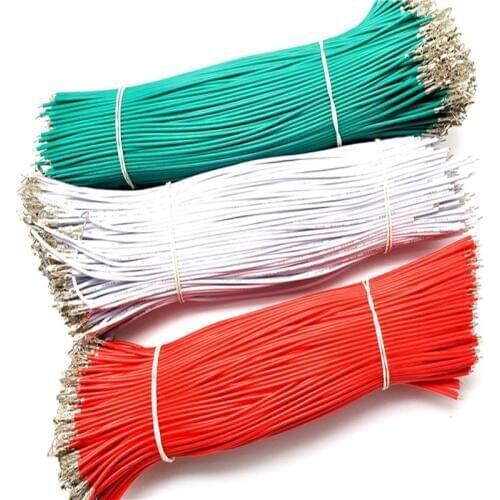 50pcs/lot KF2510 Line Single Head Spring Electronic Wire Connecting Line 20CM 26AWG KF2510 Terminal Cable