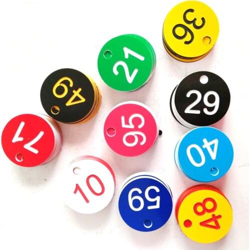 Abs Material Husbandry Supplies Farm Number Tag Beekeeping Tool Numbered Tag