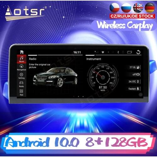 Android 12.3 DSP For BMW 5 E60 2005 2006 2010 Car DVD GPS Navigation Auto Radio Stereo Video Multimedia Player Carplay HeadUnit