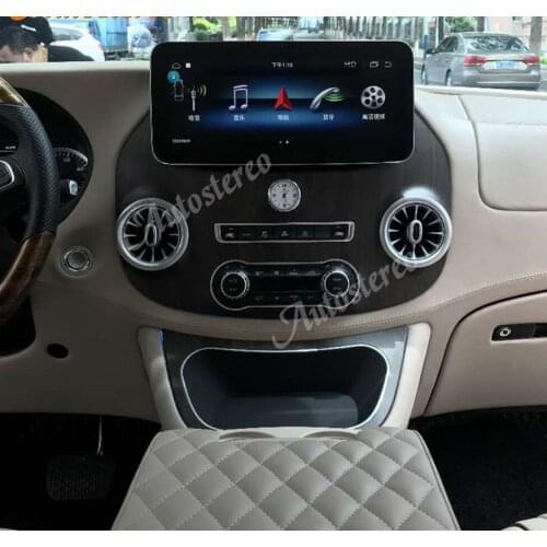 Car Radio Multimedia DVD Player Android 9 4G+64GB For Mercedes Benz Vito 2016 - 2020 12.3 " HD Touch Screen Auto GPS Navigation