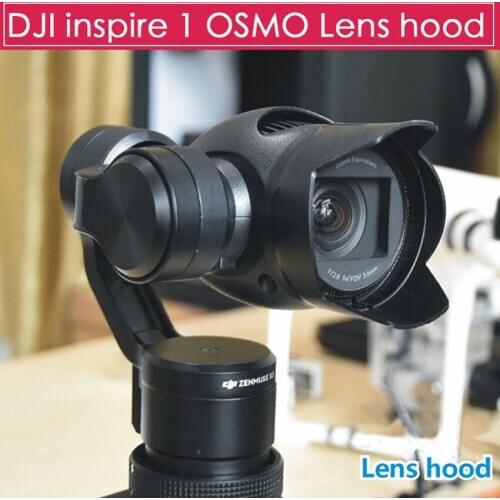 DJI OSMO Inspire 1 X3 Lens Camera Lens Sunhood Lens Sunshade Anti-dazzle Lens Cover for osmo X3 Handheld 4K Gimbal