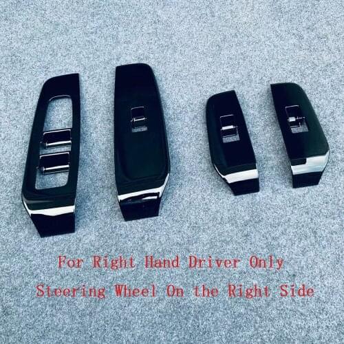 For Nissan Note E13 2021 2022 ABS Black Interior Accessories Window Switch Cover Trim Armest Panel Decoration Styling Frame RHD