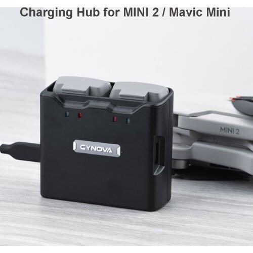 CYNOVA Two-Way Charging Hub for DJI MINI 2/MAVIC MINI Battery Charging Butler for DJI Mavic Mini/Mini 2 Charger Drone Accessor