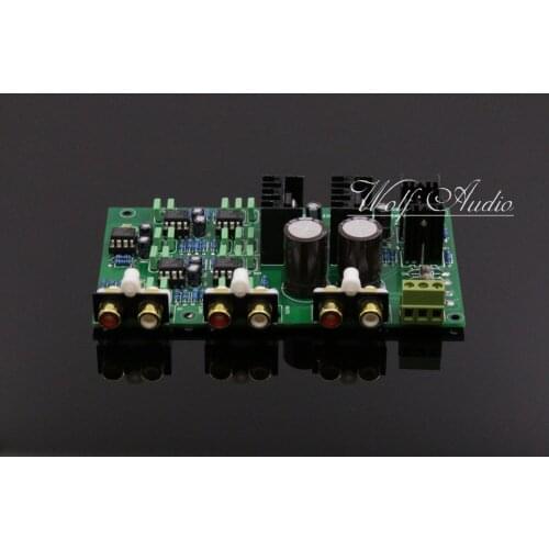 Assembly Linkwitz-Riley Filter Featured Electronic Preamplifier Tow Frequency Divider Board 4 Channel Output Frequency Divider