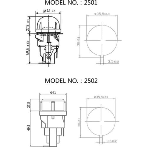 Oven Bulb Microwave Lamp w/ Base 25W Round Head/Flat Head Tempered Glass Voltage 110V / 250V Heat Temperature Resistant N0PF