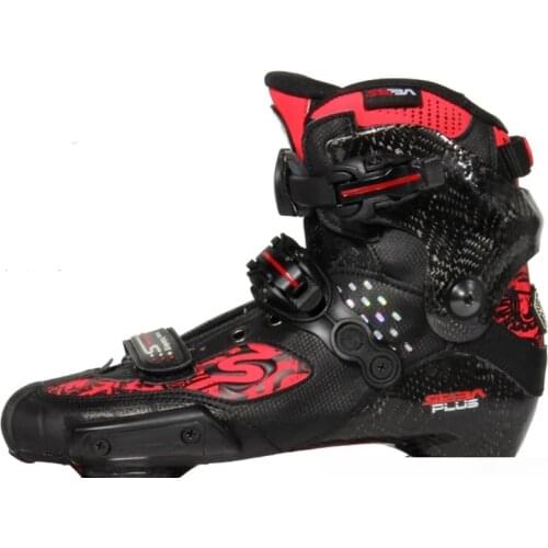 JK Original 2019 Newest SEBA S Slide Boot Professional Adult Inline Skates Carbon Fiber Up Shoes Roller Skating Patines Liner