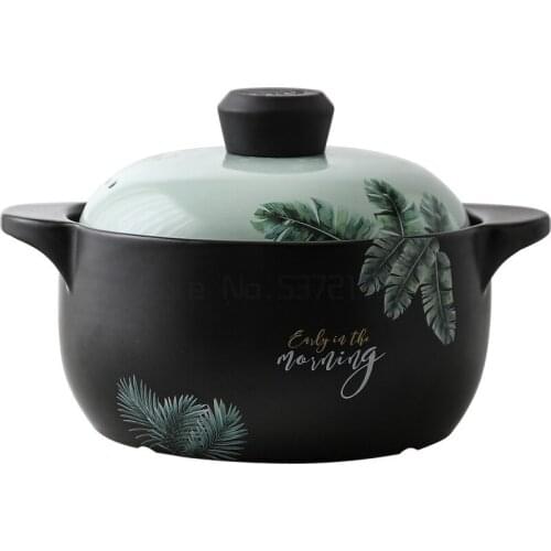 Ceramic casserole direct fired domestic soup health preserving pot creative gifts cookware set pots and pans ceramic stew pot