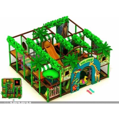 Jungle theme indoor playground, customized design and produce