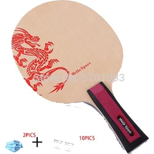 Ping pong Best Quality Hinoki Surface Carbon Blade Professional Table Tennis Blade