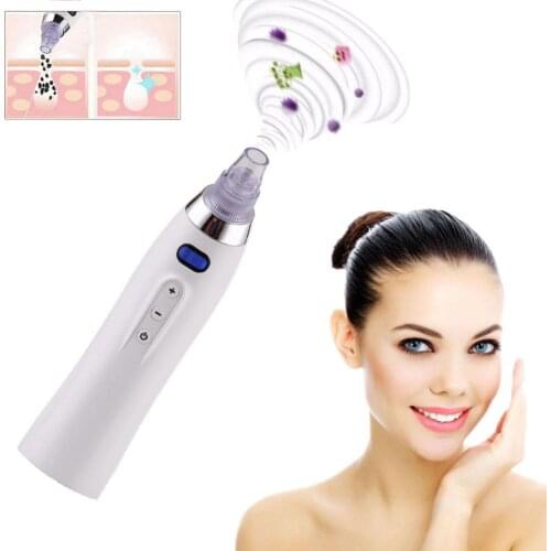Multifunctional Beauty Instrument Blackhead Electric Vacuum Pore Cleaner Suction Blackhead Grease Dirt Wrinkle Acne Removal