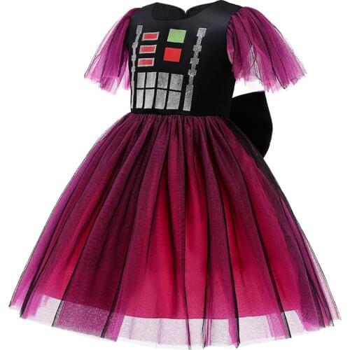 Fancy 3-10y Baby Dress Girl Princess Kids Dresses for Girls Lace Clothing Wear Cosplay Costume Halloween Christmas Party Gown