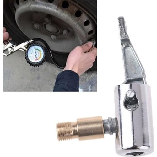 Stainless Steel Tire Chucks Air Compressor Accessories Air Chucks Tire Inflation Nozzle for Car Bike Motorcycles