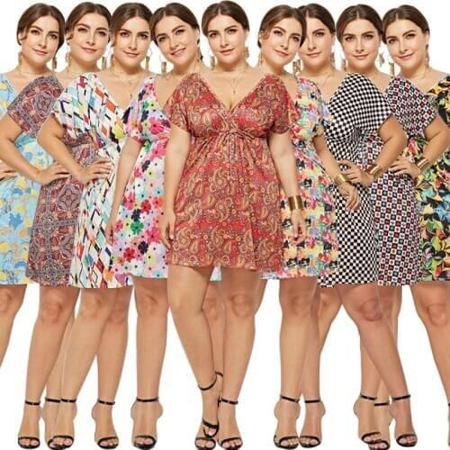 Quality Dresses Mama Casual Plus Size M-4XL Dress for maternity 2019 Women V-neck Dress Short Print Pregnancy Sexy Clothes