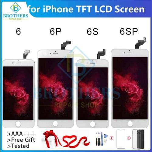 LCD Screen For iPhone 6 6S 6 Plus 6S Plus LCD Display Touch Screen LCD Display Touch Digitizer Assembly 100%Tested No Dead Pixel