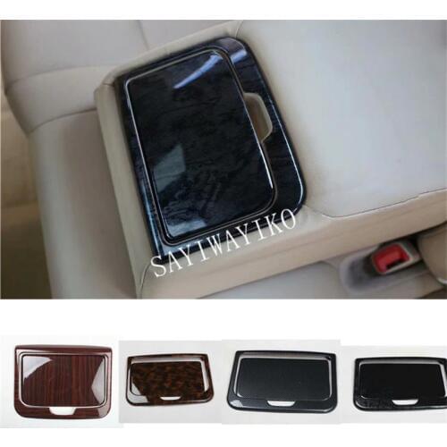 2pcs/lot ABS wooden grain rear glass cup decoration cover for 2012-2017 Toyota camry MK7 car accessories