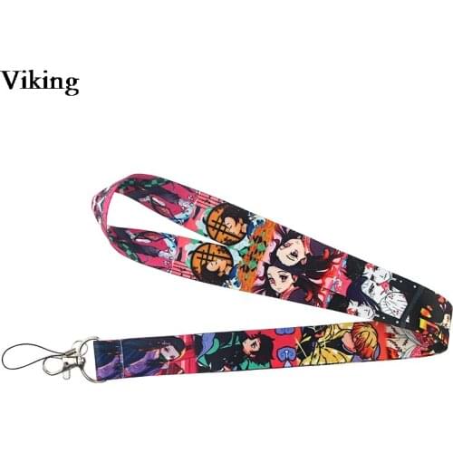 Anime Lanyard Strap Cool Lanyard For keys Phone Fahion ID Badge Holder Neck Strap Gift for Family Friends G0732