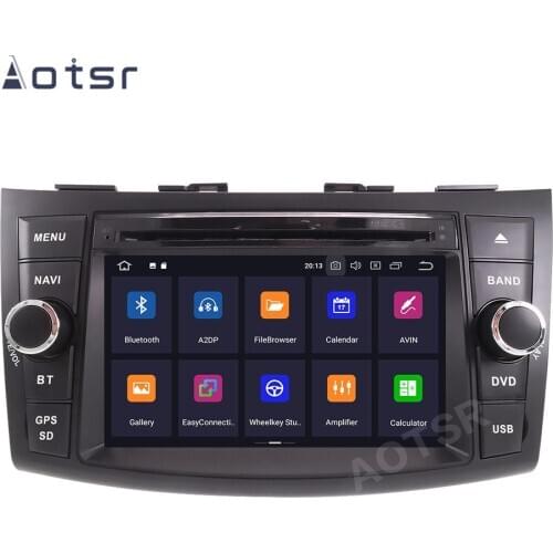 AOTSR 2 Din Car Radio Coche Android 10 For SUZUKI SWIFT 2011 - 2017 Central Multimedia Player GPS Navigation 2Din DSP Autoradio