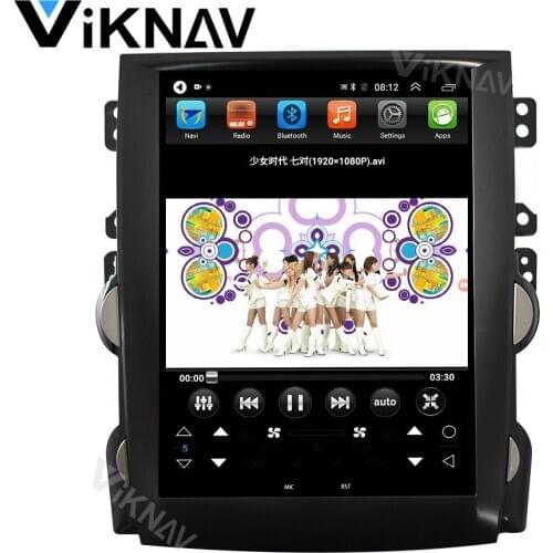 Car autoradio For-Chevrolet Malibu 2009-2013 multimedia player car auto radio GPS navigation Tesla style MP4 player