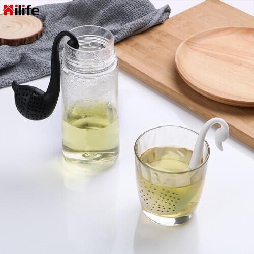 Tea Infuser Coffee Filter Herb Spice Filter Diffuser Drinkware Accessories Swan Loose Tea Strainer Tea Tools