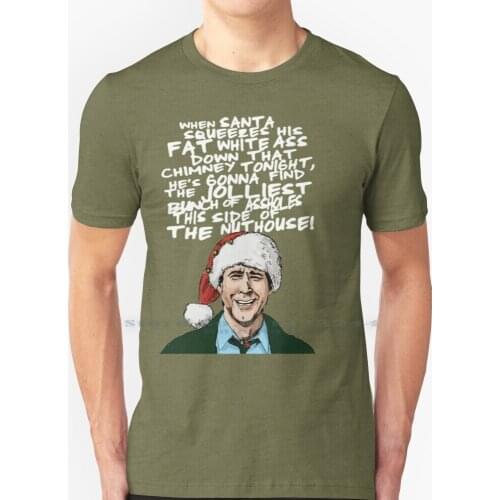 Griswold Alternative Christmas Card T Shirt 100% Pure Cotton Festive Chevy Chase Clark Griswold National Lampoons Christmas