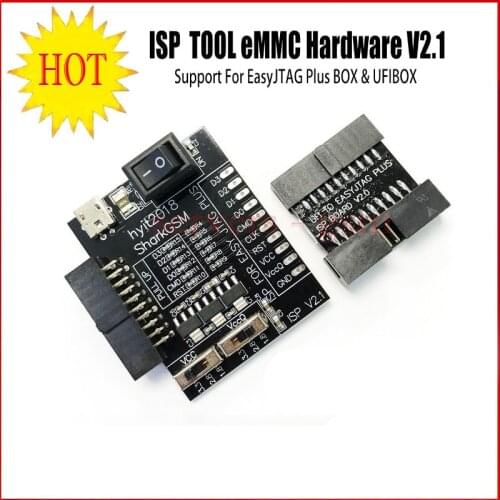 ISP TOOL eMMC Hardware v2.1 Support for Z3X-Easy Jtag Plus Box and FUI Box
