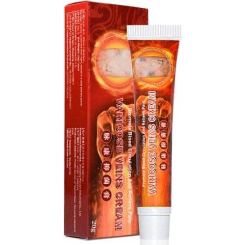 H7JC 20g Varicose Veins Treatment Cream Chinese Herbal Vasculitis Phlebitis Pain Relief Angiitis Inflammation Ointment